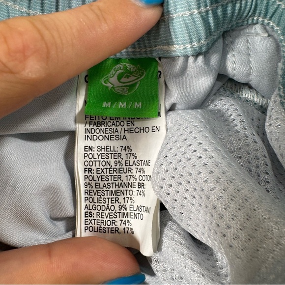 Quiksilver Men's Blue Swim Shorts - Picture 4 of 8